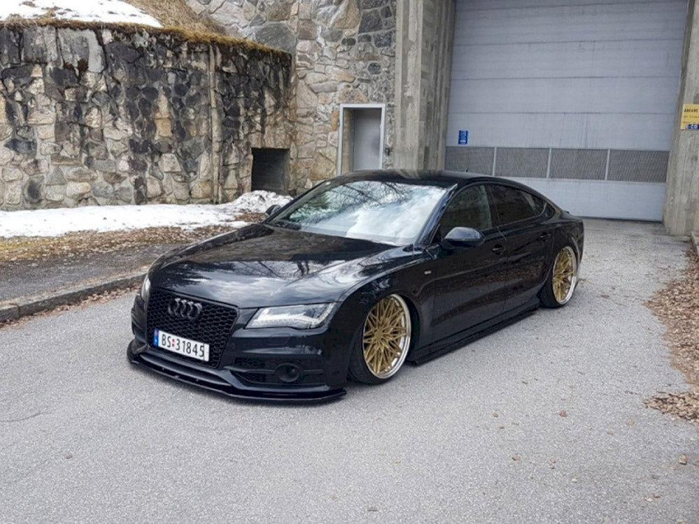 Front Splitter V.2 - Audi S7 / A7 S Line C7 (2010-2014)