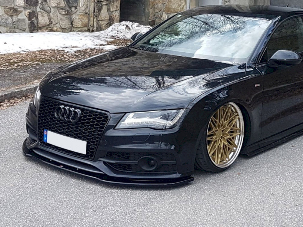 Front Splitter V.2 - Audi S7 / A7 S Line C7 (2010-2014)