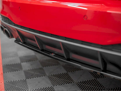 Central Rear Splitter - Audi A7 C8 S Line (2017-)