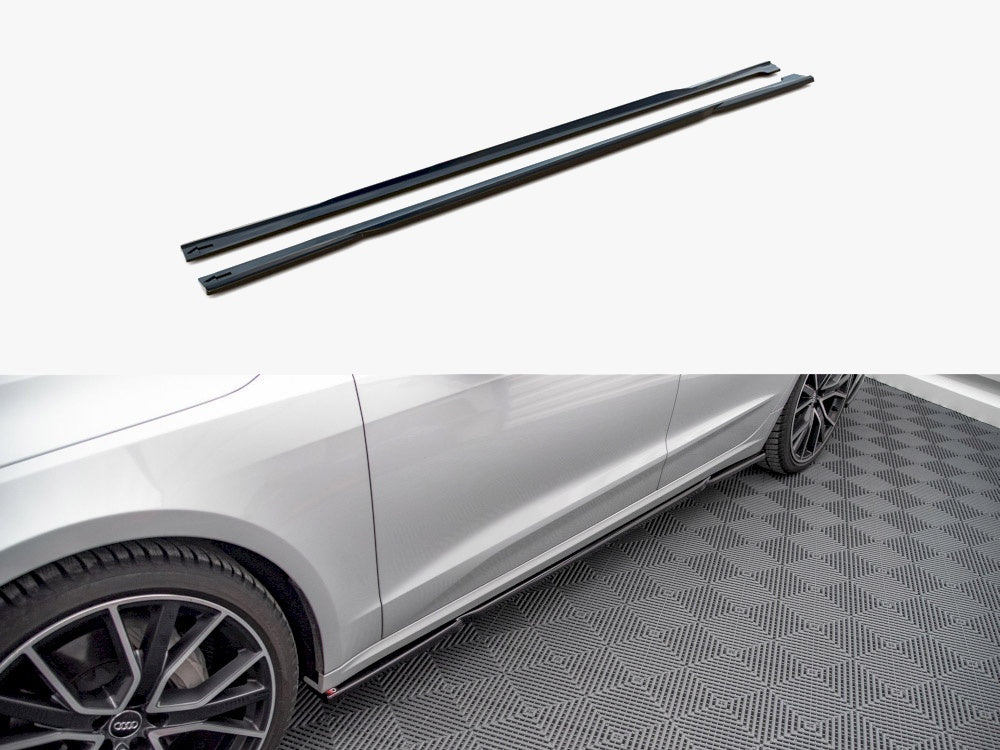 Side Skirts Diffusers - Audi A7 C8 (2018-)