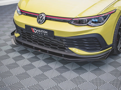 Street PRO Front Splitter + Flaps - Volkswagen Golf 8 GTI Clubsport