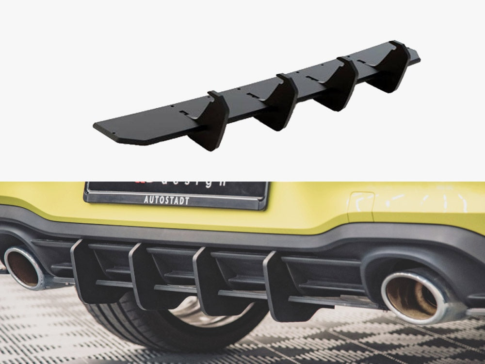 Street PRO Rear Diffuser V.1 - Volkswagen Golf 8 GTI Clubsport
