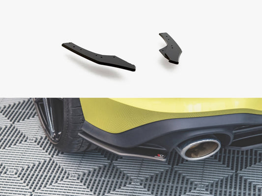 Street PRO Rear Side Splitters - Volkswagen Golf 8 GTI Clubsport