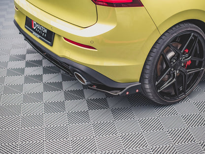 Rear Side Splitters V.1 + Flaps - Volkswagen Golf 8 GTI Clubsport