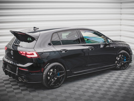 Street PRO Rear Side Splitters - Volkswagen Golf R Mk8