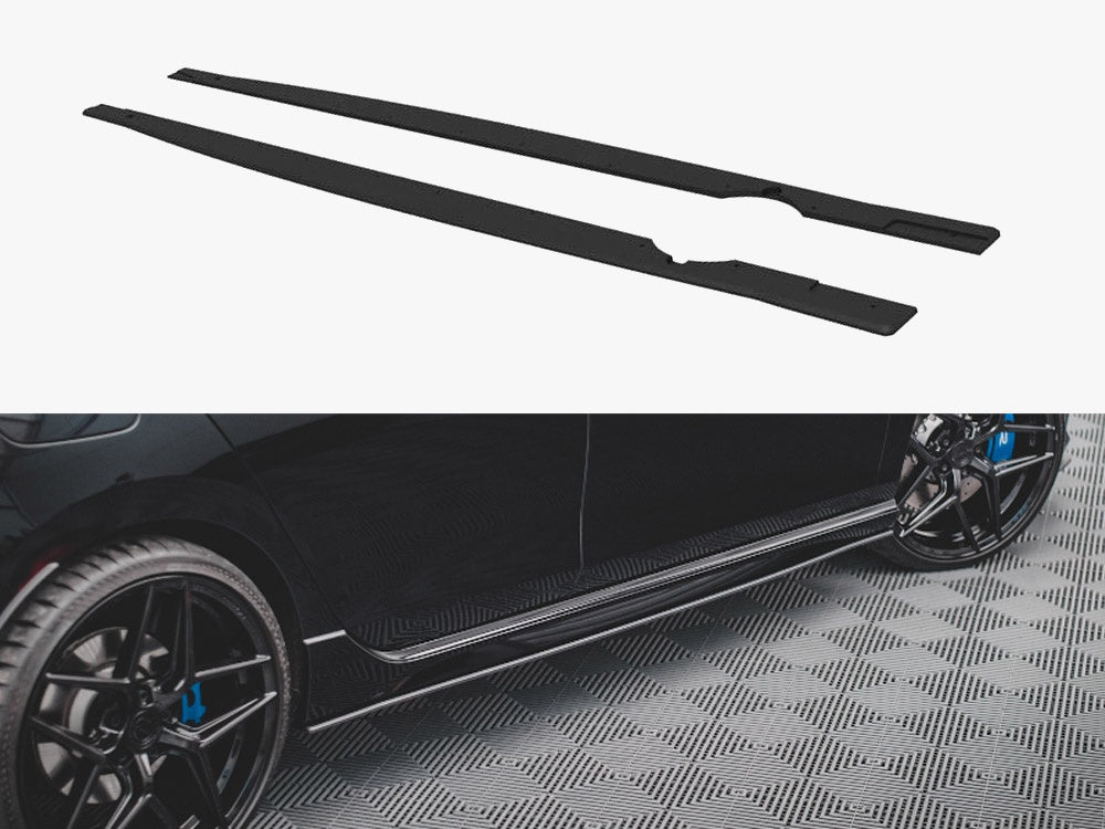 Street PRO Side Skirts Diffusers - Volkswagen Golf R Mk8