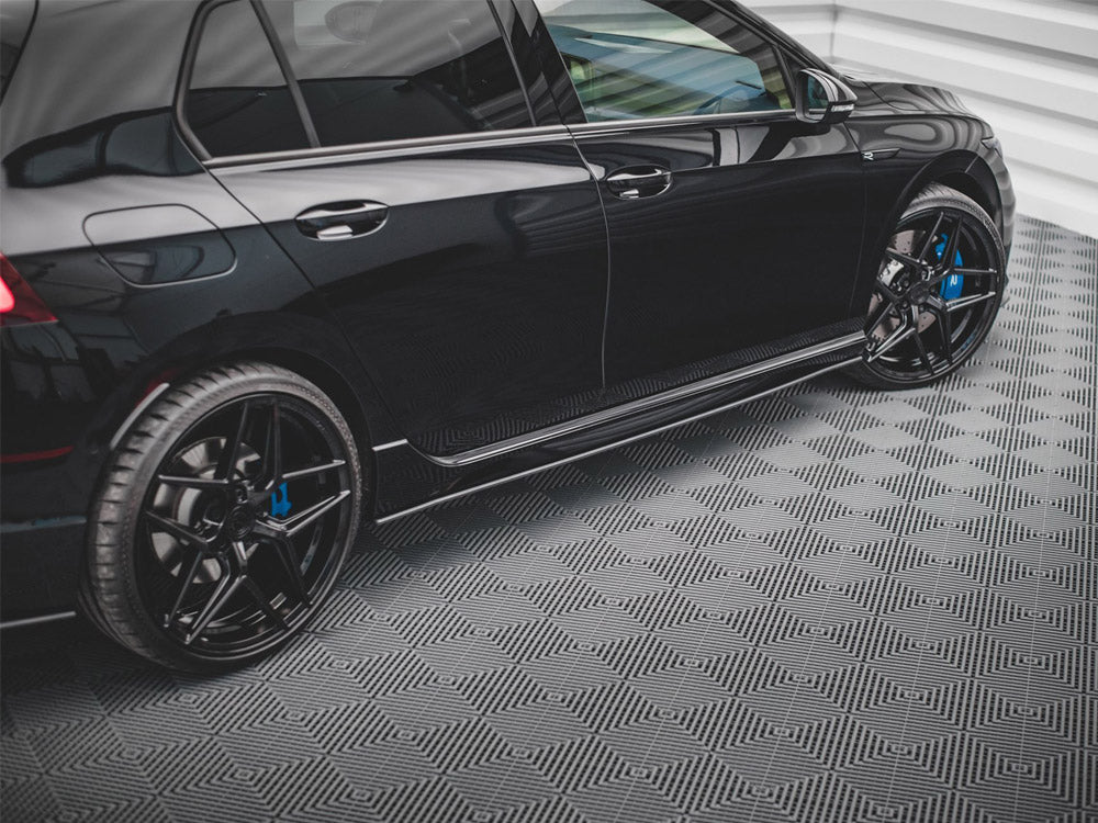 Street PRO Side Skirts Diffusers - Volkswagen Golf R Mk8