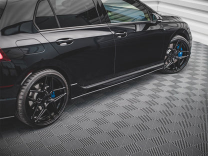 Street PRO Side Skirts Diffusers - Volkswagen Golf R Mk8