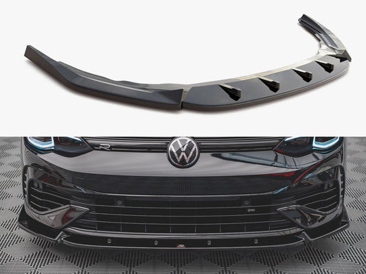 Front Splitter V.2 - Volkswagen Golf R Mk8
