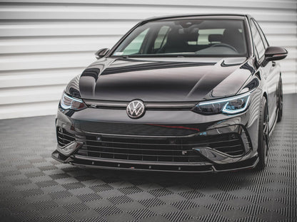 Front Splitter V.2 - Volkswagen Golf R Mk8