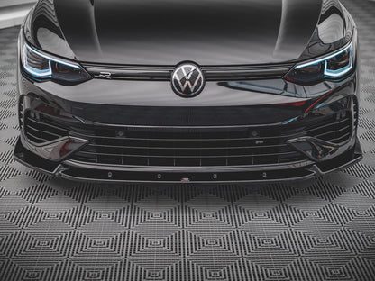 Front Splitter V.2 - Volkswagen Golf R Mk8