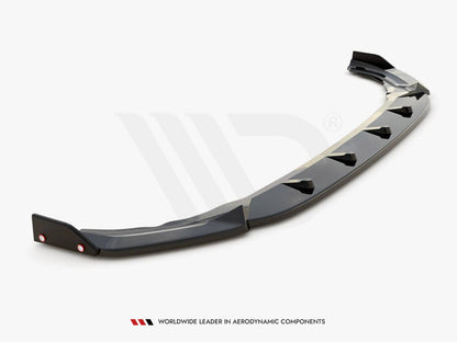 Front Splitter V.2 + Flaps - Volkswagen Golf R Mk8