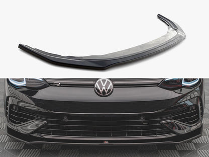 Front Splitter V.3 - Volkswagen Golf R Mk8 Textured