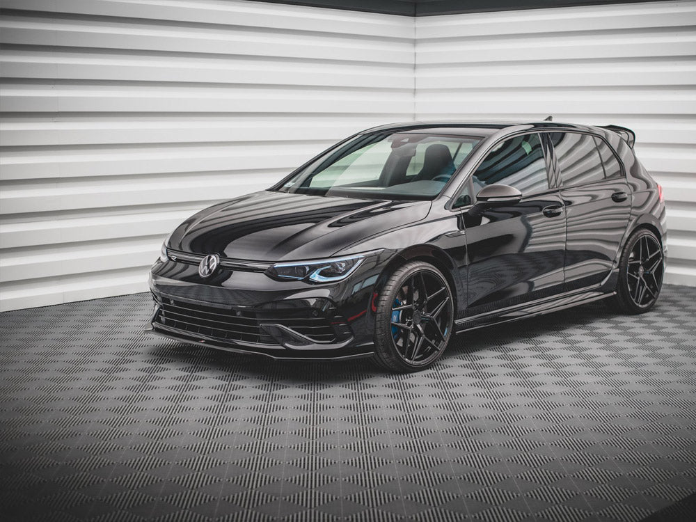 Front Splitter V.3 - Volkswagen Golf R Mk8 Textured