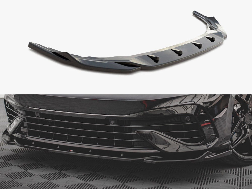 Front Splitter V.4 - Volkswagen Golf R Mk8