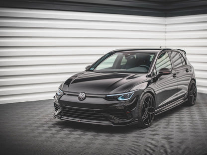 Front Splitter V.6 - Volkswagen Golf R Mk8