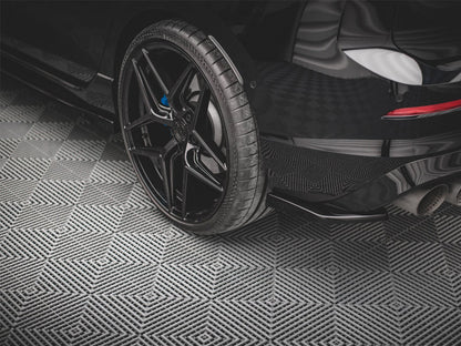 Rear Side Splitters V.2 - Volkswagen Golf R Hatchback Mk8