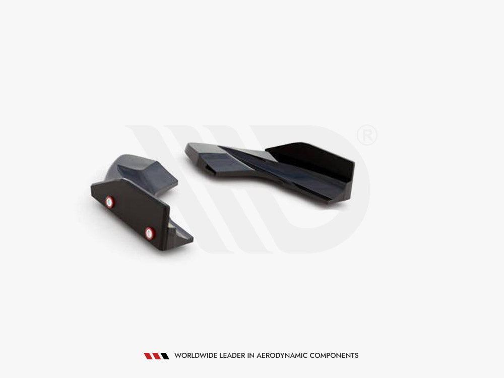 Rear Side Splitters V.2 + Flaps - Volkswagen Golf R Hatchback Mk8