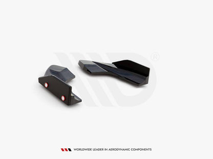 Rear Side Splitters V.2 + Flaps - Volkswagen Golf R Hatchback Mk8