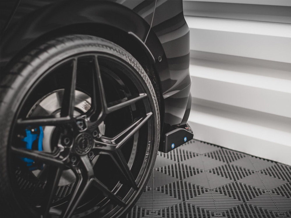 Rear Side Splitters V.2 + Flaps - Volkswagen Golf R Hatchback Mk8