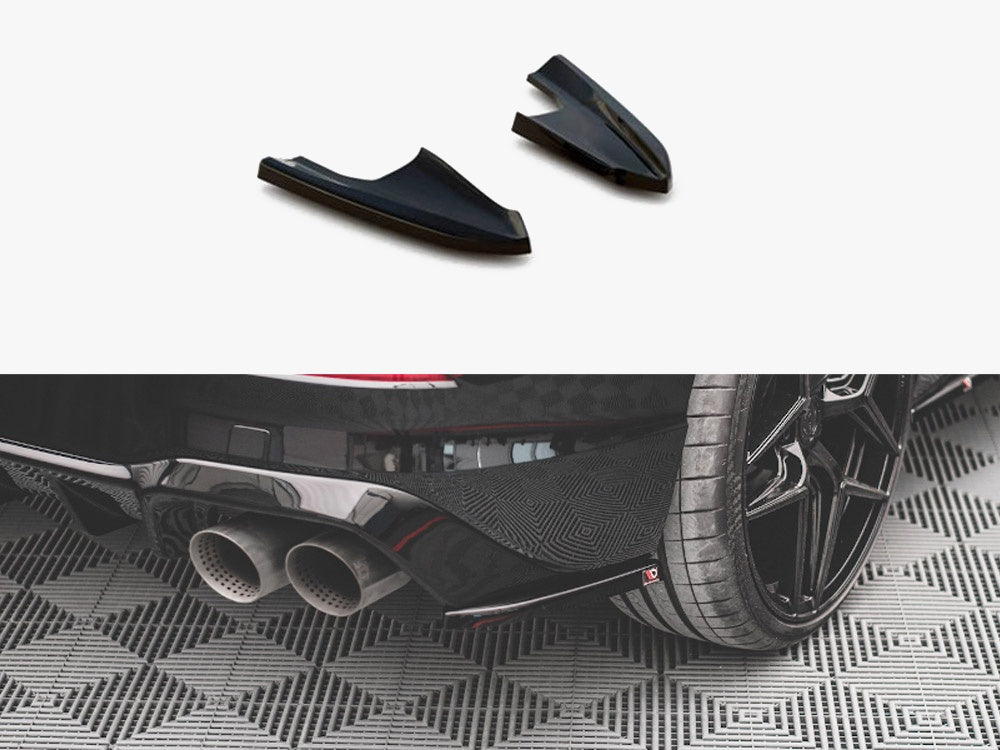 Rear Side Splitters V.3 - Volkswagen Golf R Hatchback Mk8