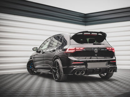 Rear Side Splitters V.4 - Volkswagen Golf R Hatchback Mk8