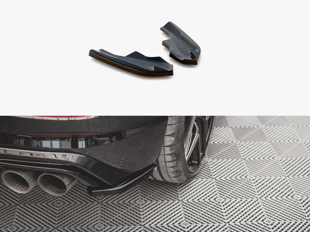 Rear Side Splitters V.4 - Volkswagen Golf R Hatchback Mk8