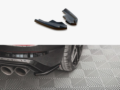 Rear Side Splitters V.4 - Volkswagen Golf R Hatchback Mk8