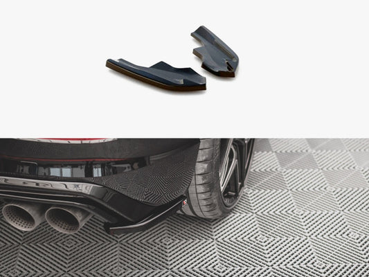 Rear Side Splitters V.4 - Volkswagen Golf R Hatchback Mk8