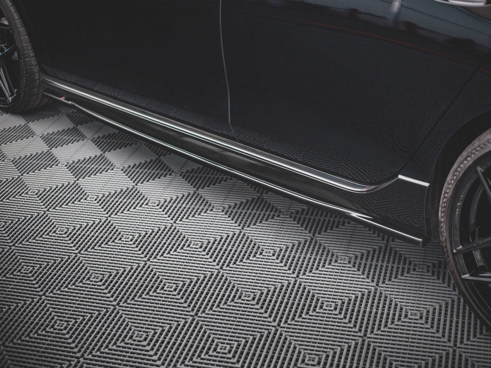 Side Skirts Diffusers V.1 - Volkswagen Golf R Mk8