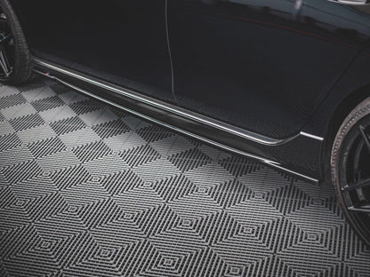 Side Skirts Diffusers V.1 - Volkswagen Golf R Mk8