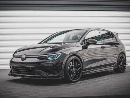 Side Skirts Diffusers V.2 - Volkswagen Golf R Mk8
