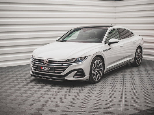 Front Splitter V.2 - Volkswagen Arteon R-Line Sedan / Shooting Brake Mk1 Facelift