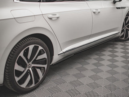 Side Skirt Diffusers - Volkswagen Arteon R / R-Line Sedan / Shooting Brake Mk1 Facelift