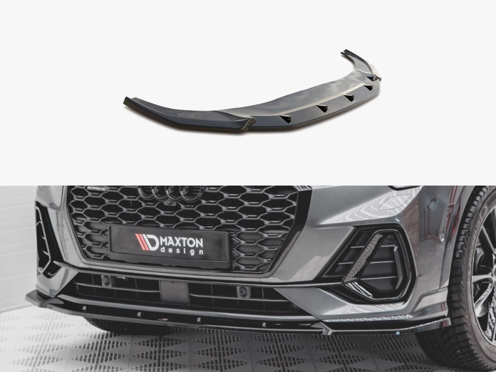 Front Splitter V.2 - Audi Q3 Sportback / SUV S Line F3