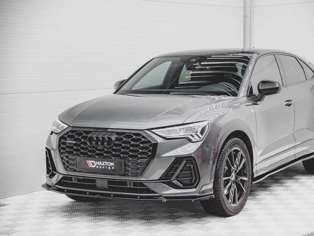 Front Splitter V.2 - Audi Q3 Sportback / SUV S Line F3