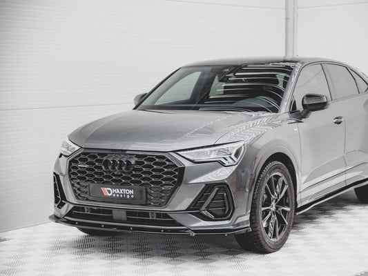 Front Splitter V.2 - Audi Q3 Sportback / SUV S Line F3