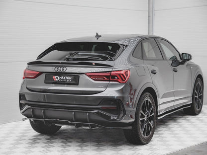 Rear Splitter (Vertical Bars) - Audi Q3 Sportback S Line F3