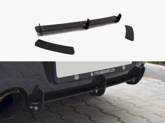 Rear Diffuser &amp; Rear Side Splitters - BMW 1 Series F20/F21 (M-Power (Preface)