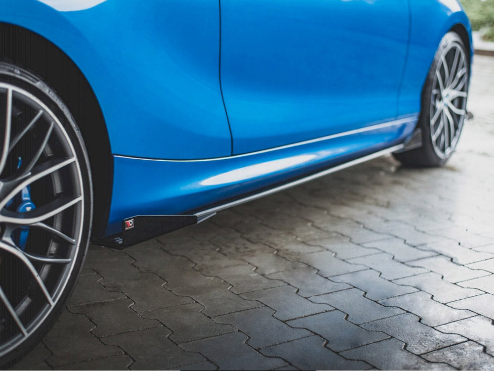 Street PRO Side Skirts Diffusers + Flaps - BMW 1 Series F21 (M135i / M140i / M-Pack)