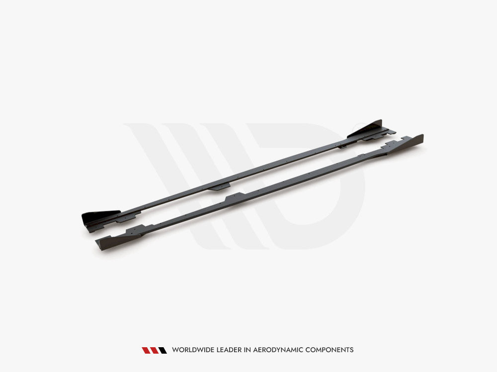 Street PRO Side Skirts Diffusers + Flaps - BMW 1 Series F21 (M135i / M140i / M-Pack)