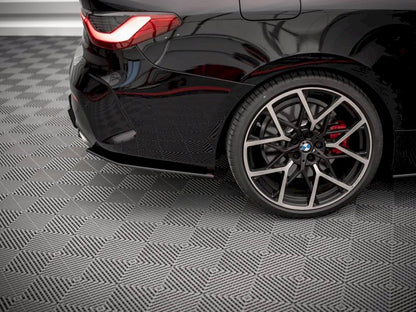 Street PRO Rear Side Splitters - BMW 4 Series (M-Pack G22 / G23 / G22 Facelift / G23 Facelift)
