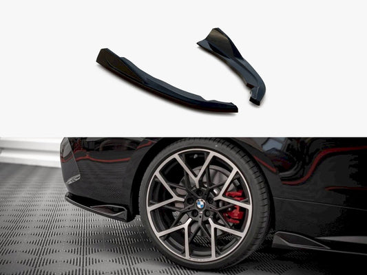 Rear Side Splitters V2 - BMW 4 Series (M-Pack G22 / G23 / G22 Facelift / G23 Facelift)