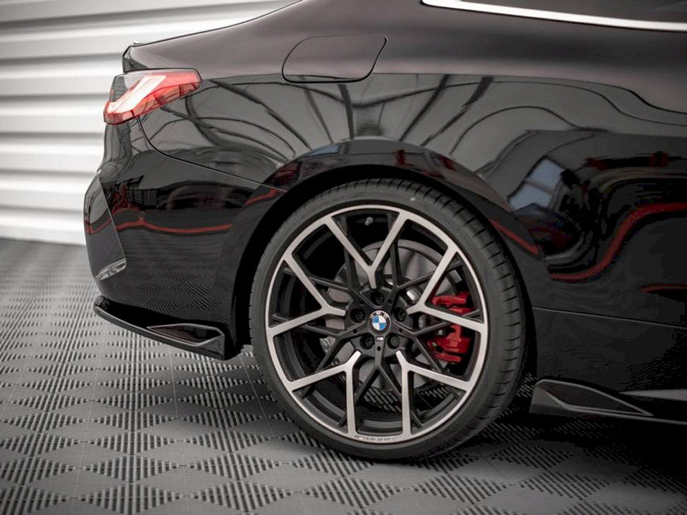 Rear Side Splitters V2 - BMW 4 Series (M-Pack G22 / G23 / G22 Facelift / G23 Facelift)