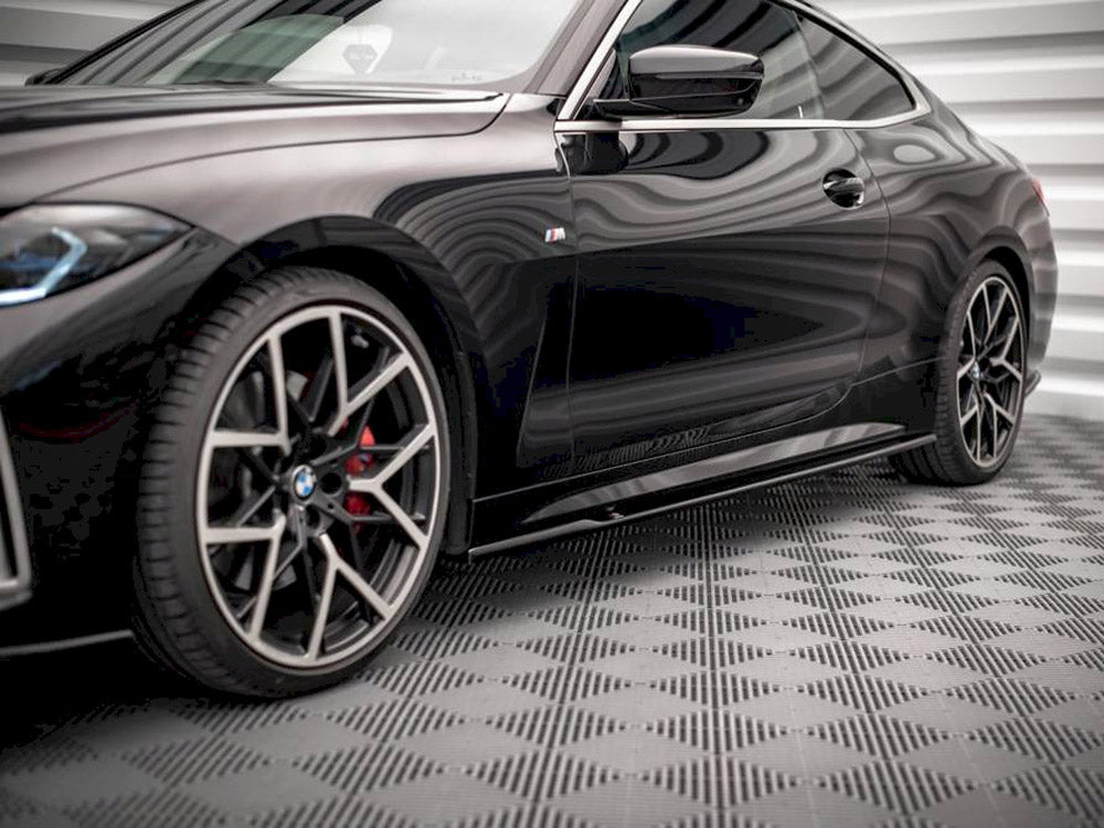 Side Skirts Diffusers V1 - BMW 4 Series (M-Pack / M440i G22 / G23 / G22 Facelift / G23 Facelift)