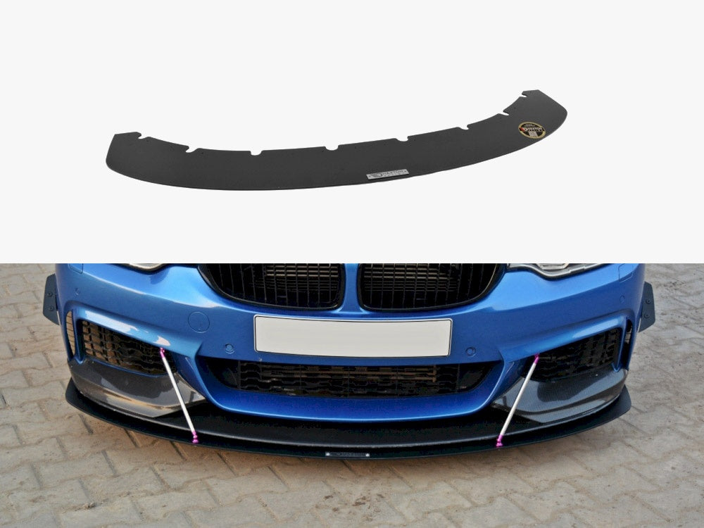 Front Racing Splitter V.3 - BMW 4 Series (Coupe / Gran Coupe / Cabrio M-Pack F32 / F36 / F33)