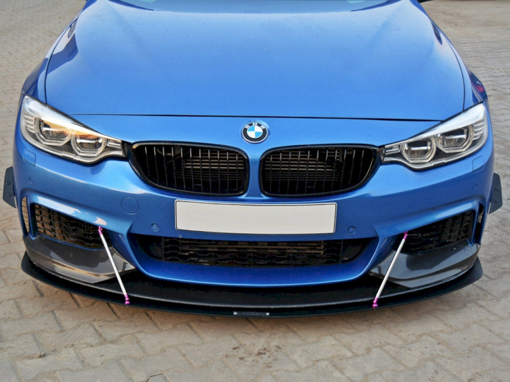 Front Racing Splitter V.3 - BMW 4 Series (Coupe / Gran Coupe / Cabrio M-Pack F32 / F36 / F33)