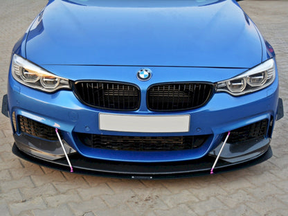 Front Racing Splitter V.3 - BMW 4 Series (Coupe / Gran Coupe / Cabrio M-Pack F32 / F36 / F33)