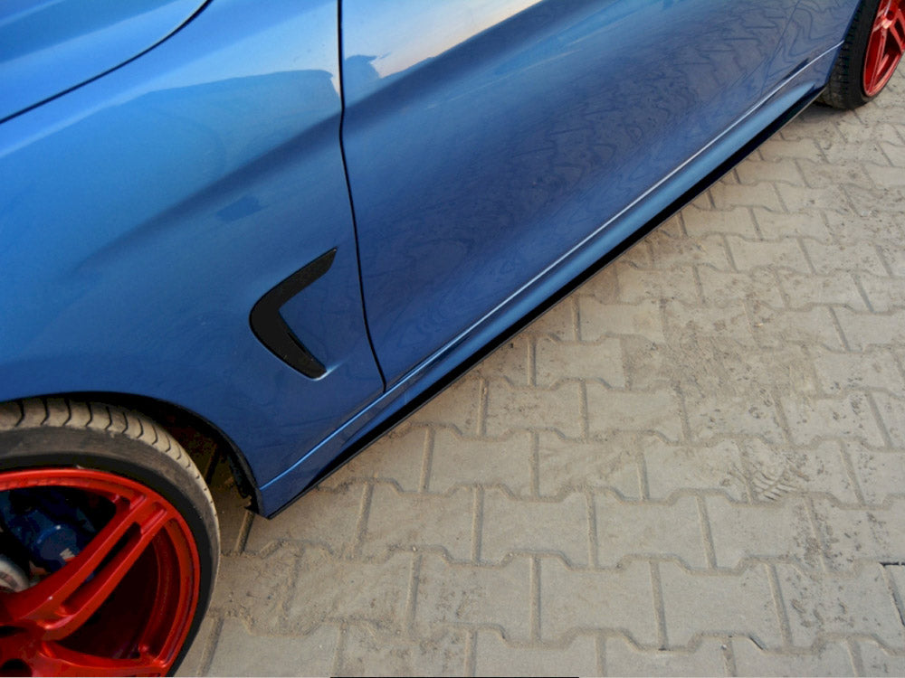 Racing Side Skirts Diffusers - BMW 4 Series (Coupe / Gran Coupe / Cabrio M-Pack F32 / F36 / F33)
