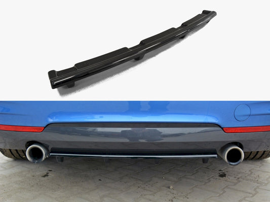 Rear Splitter (Vertical Bars) - BMW 4 Series (Coupe / Gran Coupe / Cabrio M-Pack F32 / F36 / F33)
